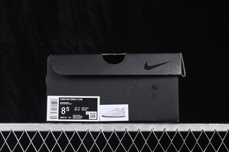 Nike Air Force 1 '07 Low Basketball Lifestyle Shoes with Full-Length Air Cushion - IB0018-101