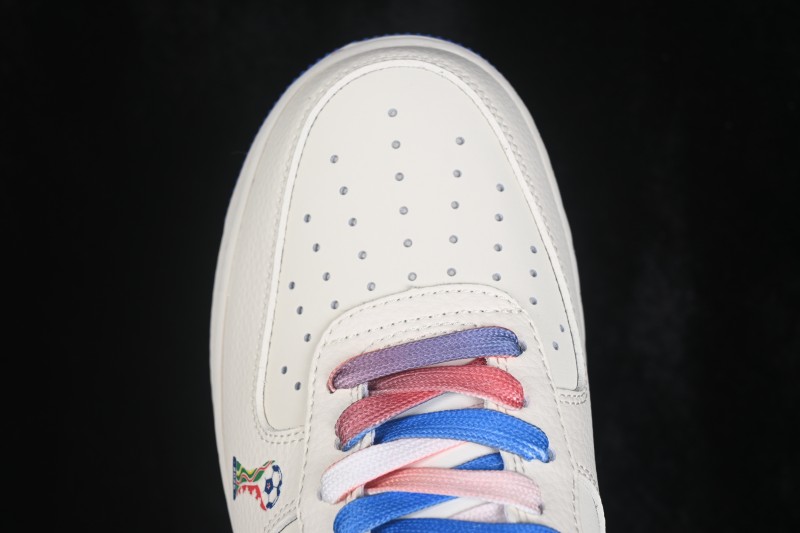 Nike Air Force 1 '07 Low World Cup Theme Casual Basketball Shoes with Full-Length Air Cushion - DW8806-015
