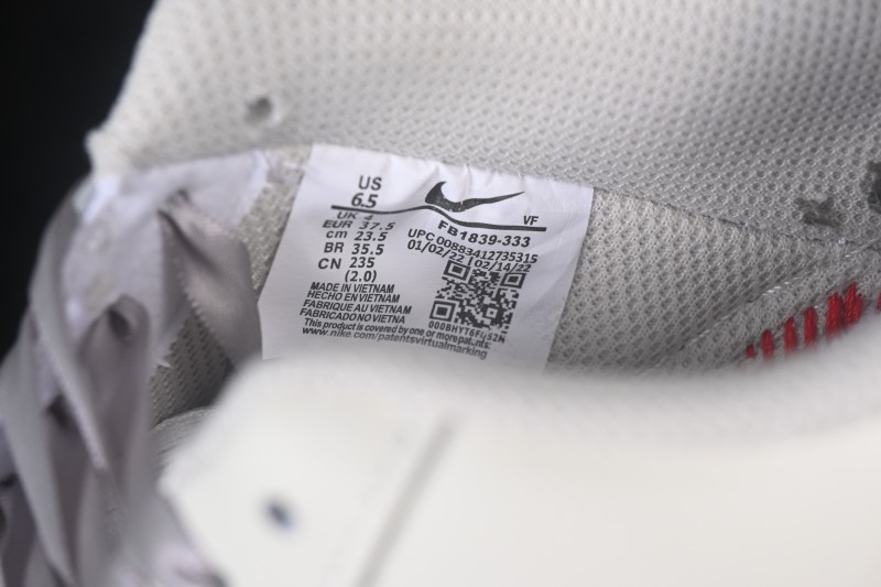Nike Air Force 1 '07 Low Milk Grey Leopard Hand-Painted Casual Sneakers - FB1839-323