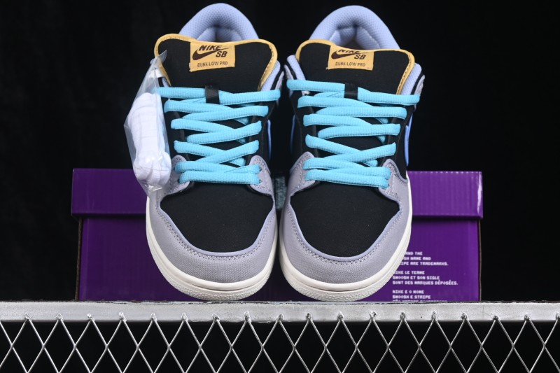 Nike SB Dunk Low Skateboarding Shoes with Cushioned Collar - FN5880-001