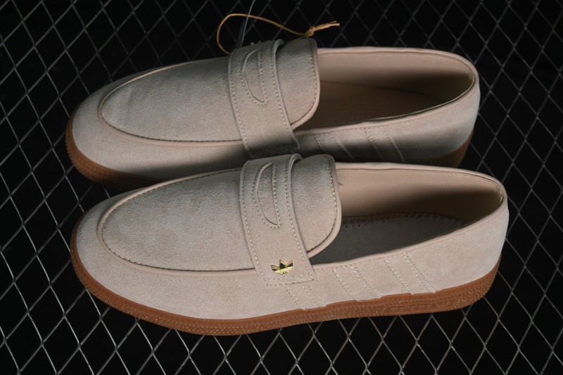 Adidas Handball Spezial Loafer Retro Casual Shoes with Suede Upper and Gum Sole - KJ0639