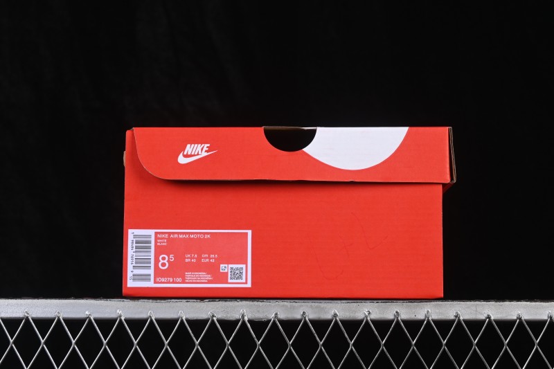 Nike Air Max Moto 2K Retro Running Shoes with Half-Sole Air Cushion - IO9279-100