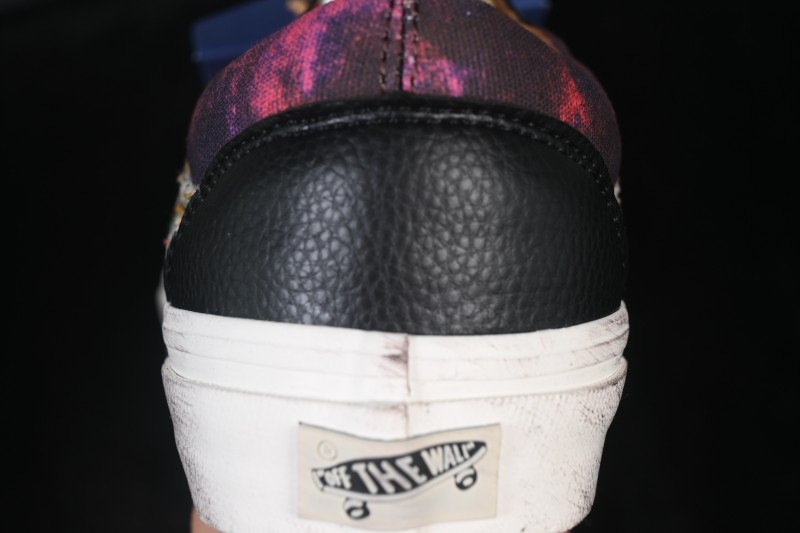 Vans Premium Old Skool 36 Distressed Vintage Skate Sneakers with Logo Accent - VN000D9RERG