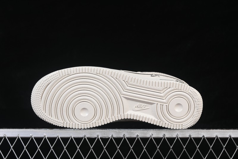 Nike Air Force 1 '07 Low Casual Sneakers in Cream White - LD1999-021