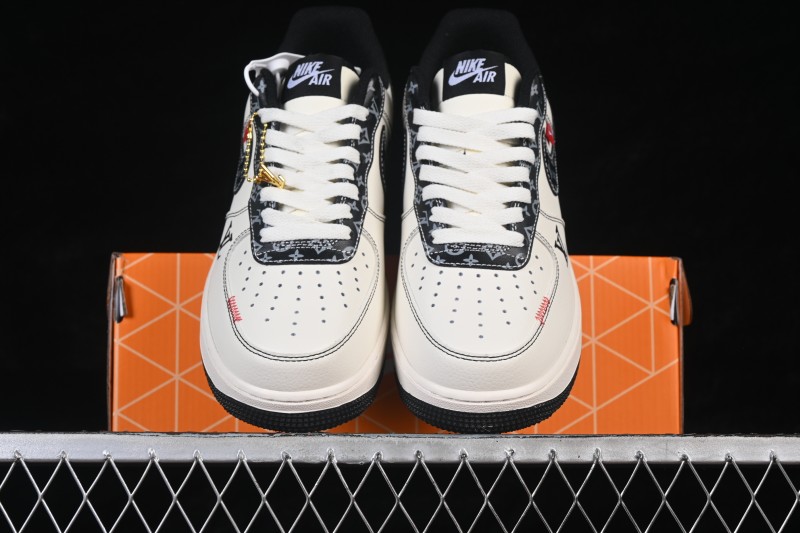 Nike Air Force 1 '07 Low Sneakers with Retro Floral Pattern - LV2288-002
