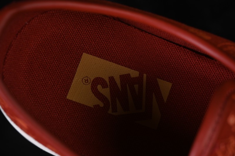 Vans Authentic Year of the Horse Low-Top Casual Skateboarding Shoes with Vulcanized Construction - VN000Z3UHRU