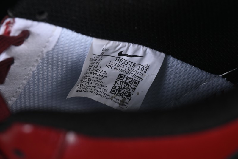 Nike Air Force 1 '07 Low Lunar New Year Edition Basketball Sneakers with Premium Leather Upper - HF3148-102