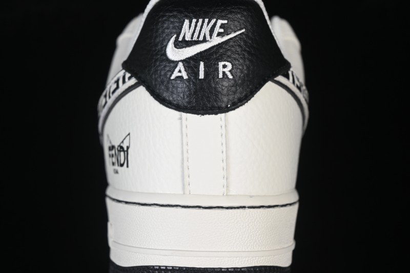 Nike Air Force 1 '07 Low Fendi-Inspired Cream Marble Casual Sneakers - XY9025-020