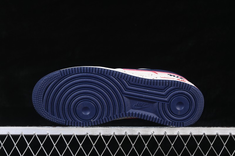 Nike Air Force 1 '07 Low Casual Sneakers with Multicolor Accents - NH0601-545
