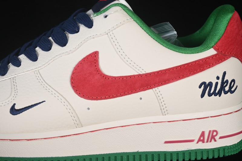 Nike Air Force 1 '07 Low Casual Skateboarding Shoes with Full-Length Air Cushion - FV3694-108