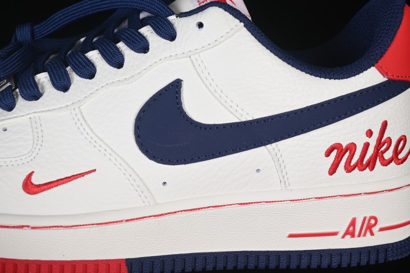 Nike Air Force 1 '07 Low Casual Sneakers with Classic Colorblocking - NH0601-544