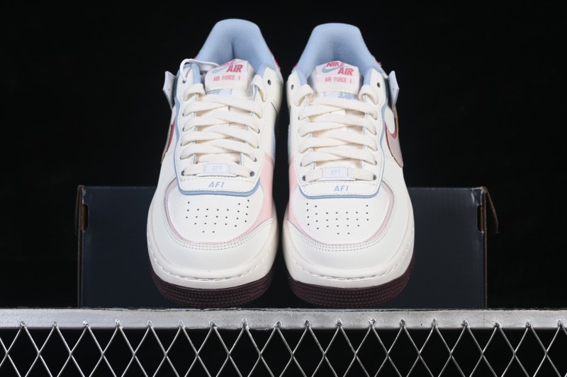 Nike Air Force 1 Shadow Lightweight Elevated Low-Top Casual Sneakers - IQ9803-161