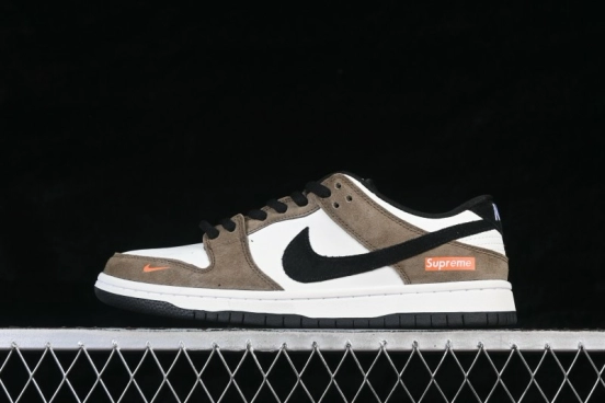 Nike SB Dunk Low Year of the Horse Limited Edition White Black Brown Low-Top Skateboarding Shoes - AJ6817-002