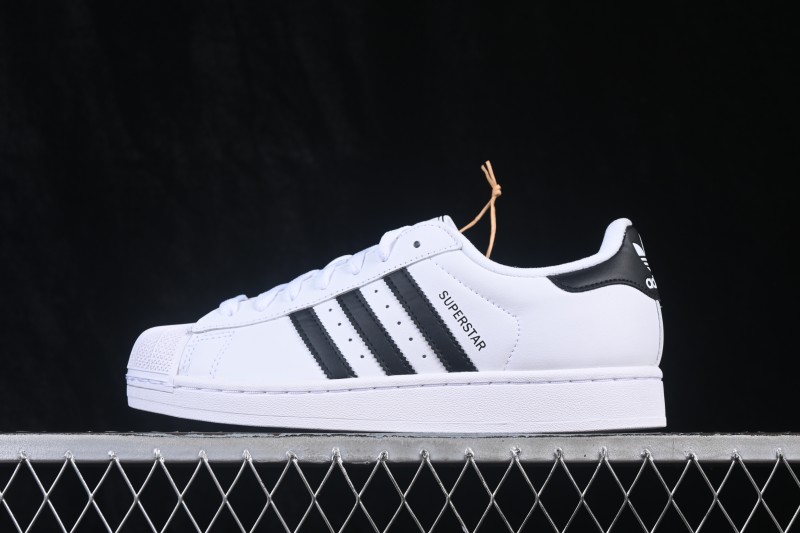 Adidas Superstar II Shell-Toe Casual Sneakers with Premium Leather Upper - IH8659