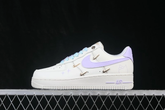 Nike Air Force 1 '07 Low Hand-Painted Starry Sky Casual Skateboarding Shoes - FV3654-511