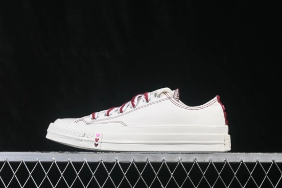 Converse Chuck 70s Valentine's Day Limited Edition Low-Top Canvas Sneakers - A24222C