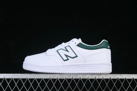 New Balance 480 Skateboarding Lifestyle Shoes with Durable Suede and Cushioned Insole - BB480LGT