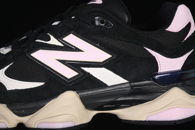 New Balance Retro Running Shoes with ABZORB Cushion and Suede Mesh Upper - U9060JBR