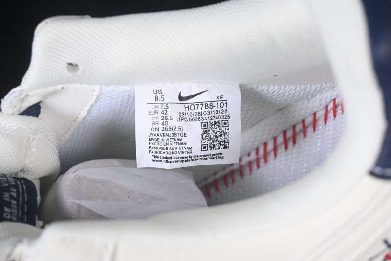 Nike Air Force 1 '07 Low Casual Skateboarding Shoes with Full-Length Air Cushion - HO7788-101