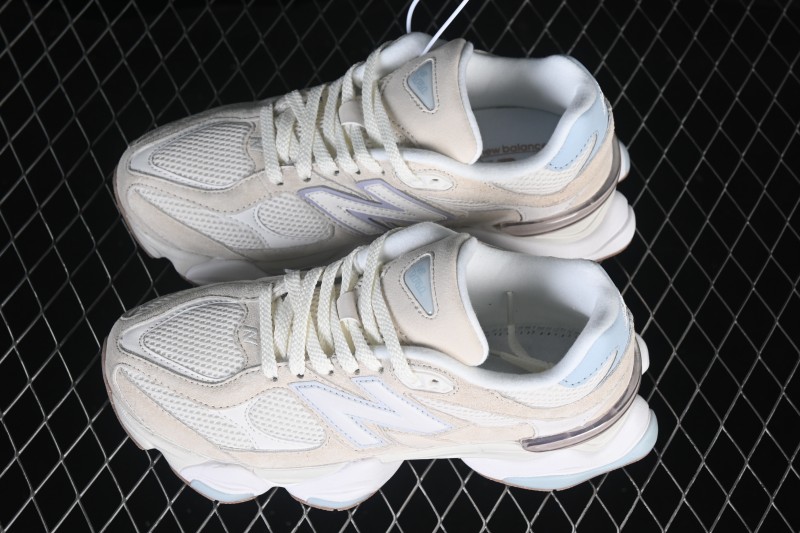 New Balance 9060 Retro Running Shoes with ABZORB Cushioning - U9060AUA