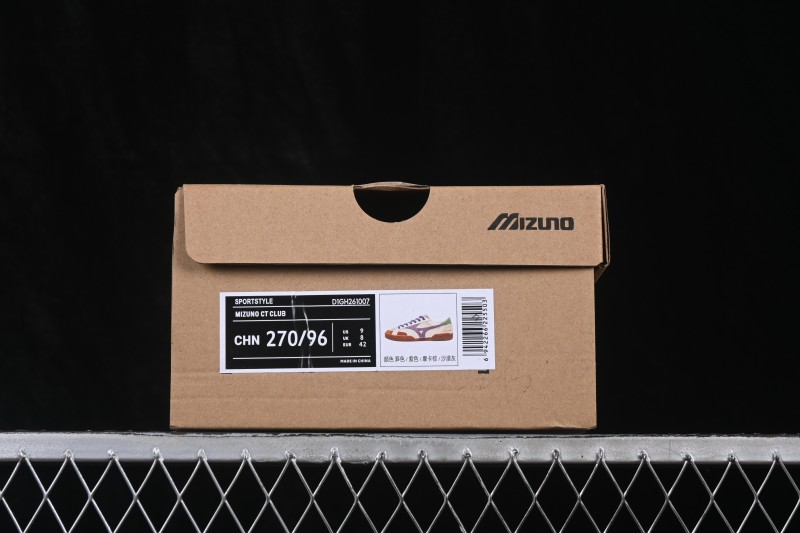 Mizuno CT Club Retro Casual Low-Top Comfortable Breathable Skate Shoes - D1GH261007