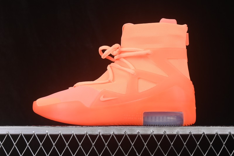Nike Air Fear of God 1 String High-Top Basketball Sneakers with Double Zoom Air Cushioning - AR4237-800