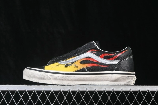 Vans Old Skool Flame Series Low-Top Casual Skateboarding Shoes - VN000D9RCJK