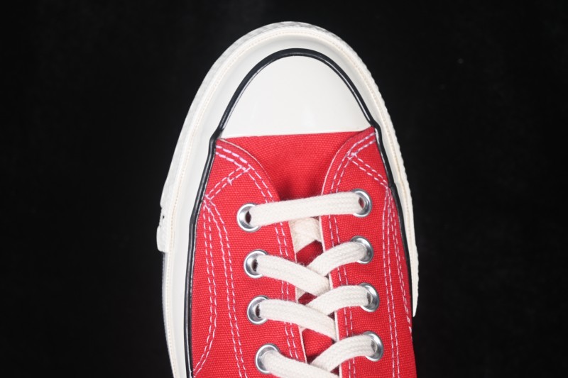 Converse Chuck 70s Low-Top Canvas Sneakers with Classic Star Chevron Design - A24225C