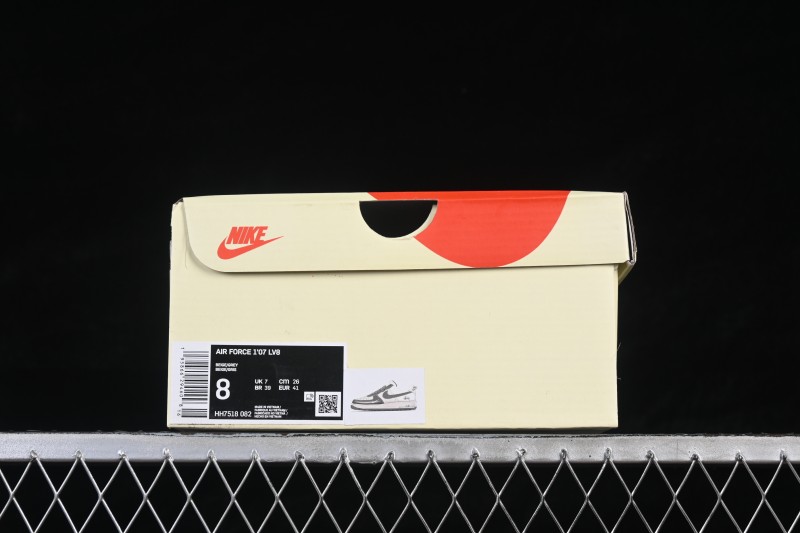 Nike Air Force 1 '07 Low Stussy Collaboration Casual Skateboarding Shoes - HH7518-082