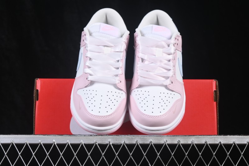 Nike SB Dunk Low White Grey Pink Low-Top Casual Skateboarding Shoes - IB3484-001