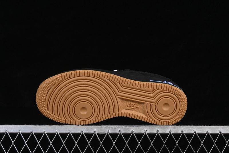 Nike Air Force 1 '07 Low Casual Skateboarding Shoes with Full-Length Air Cushion - IQ9770-001