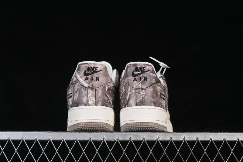 Nike Air Force 1 '07 Low Triple Collaboration Autumn Woodland Casual Sneakers - DF0188-125