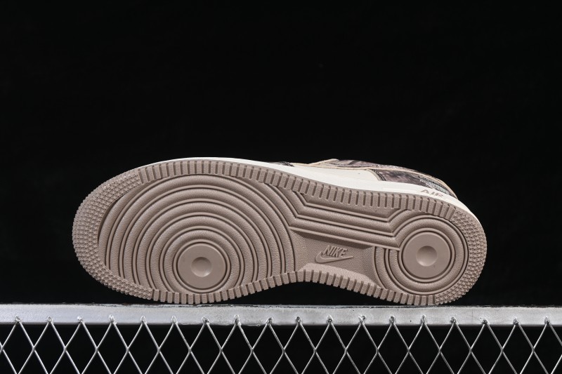 Nike Air Force 1 '07 Low Triple Collaboration Autumn Woodland Casual Sneakers - DF0188-125