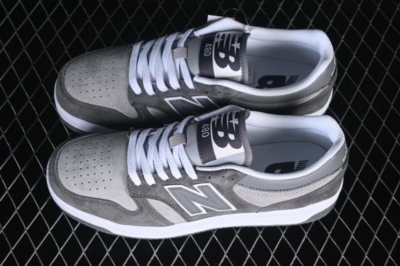 New Balance 480 Lifestyle Skateboarding Shoes with Classic Retro Design - BB480LEC