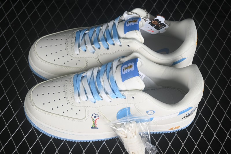 Nike Air Force 1 '07 Low World Cup Theme Casual Sneakers - DW8806-023