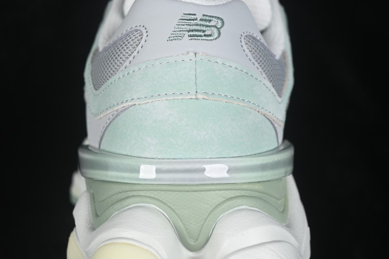 New Balance 9060 Retro Running Shoes with ABZORB Cushioning and Suede Overlays - U90608Z4