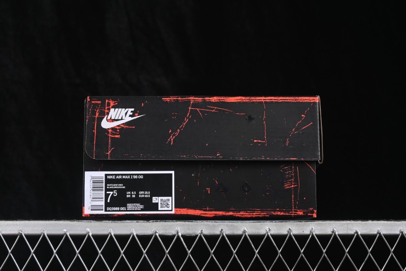 Nike Air Max 1 Retro Running Shoes with Half-Sole Air Cushion - DQ3989-001