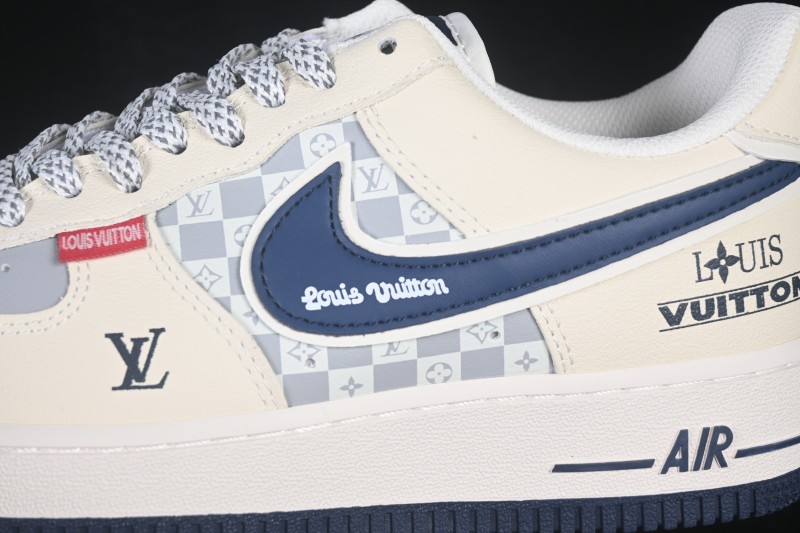 Nike Air Force 1 '07 Low Collaboration Skateboarding Shoes with Full-Length Air Cushion - LF6688-005