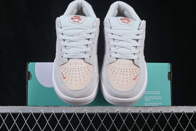 Nike SB Force 58 Retro Skateboarding Shoes with Durable Suede and Classic Cupsole Design - DV5477-005