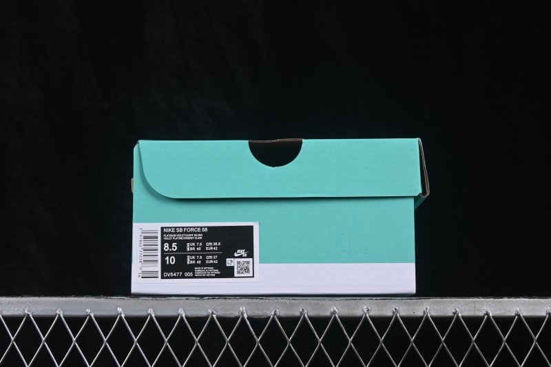 Nike SB Force 58 Retro Skateboarding Shoes with Durable Suede and Classic Cupsole Design - DV5477-005