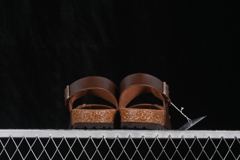 Birkenstock Sheepskin-Lined Suede Sandals with Soft Cork Footbed - 30471