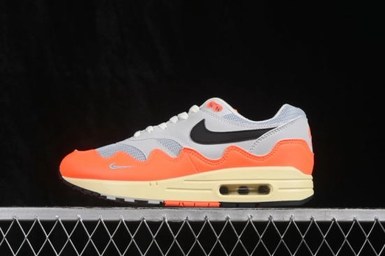 Nike Air Max 1 Retro Running Shoes with Half-Sole Air Cushion - II7055-800