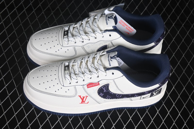 Nike Air Force 1 '07 Low Basketball Shoes with Full-Length Air Cushion - MM3399-825