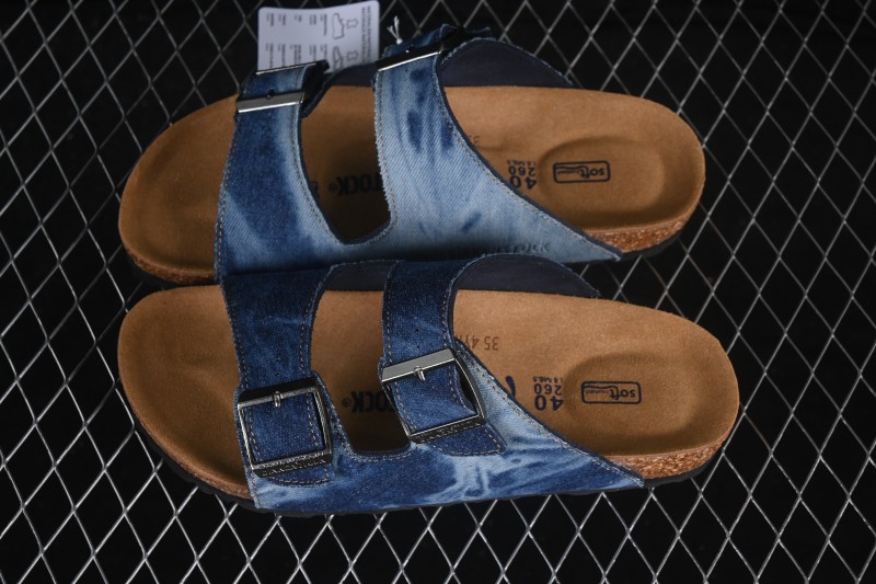 Birkenstock Arizona Soft Footbed Sandals with Suede Upper and Shearling Lining - 1009527