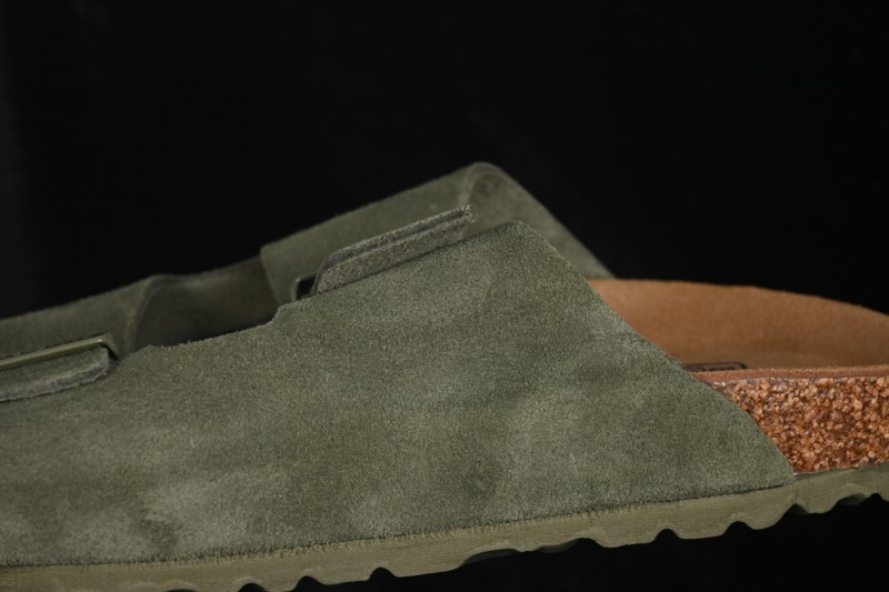 Birkenstock Classic Leather Sandals with Sheepskin Lining and Cork-Latex Footbed - 1010503