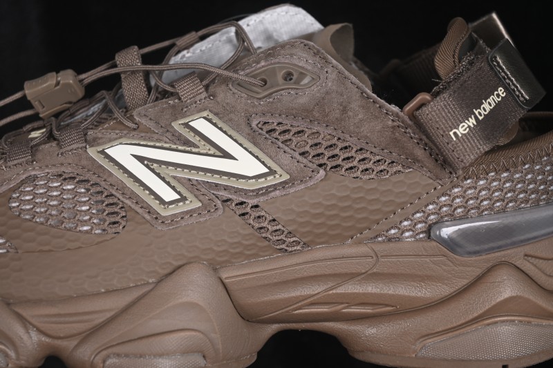 New Balance 9060 Retro Running Lifestyle Sneakers with Cushioning Support - U90606CJ