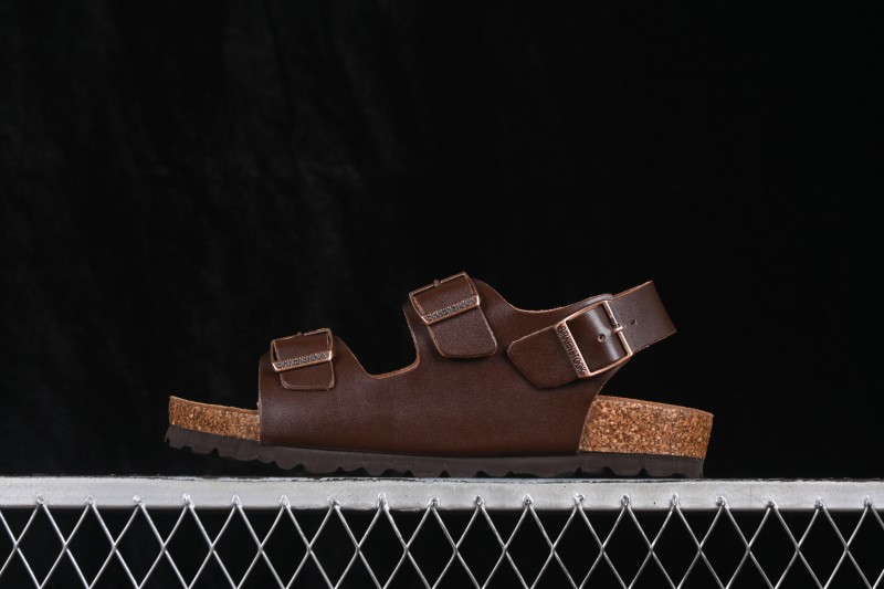 Birkenstock Sheepskin-Lined Suede Sandals with Soft Cork Footbed - 30471