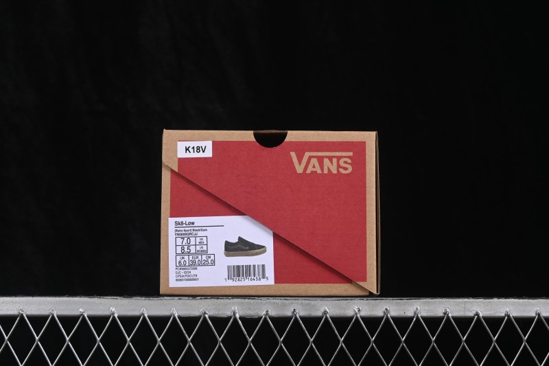 Vans Sk8-Low Retro Casual Low-Top Skateboarding Shoes - VN0009QRCJJ