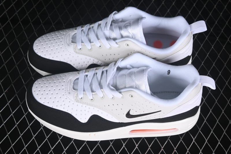Nike Air Max 1 Retro Running Shoes with Half-Sole Air Cushion - DV1403-001