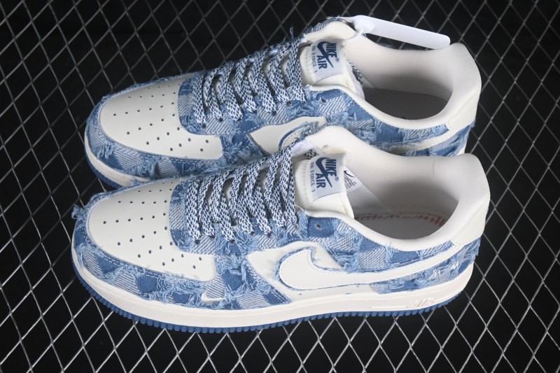 Nike Air Force 1'07 Low Collaboration Skateboarding Shoes with Full-Length Air Cushion - JL8888-002
